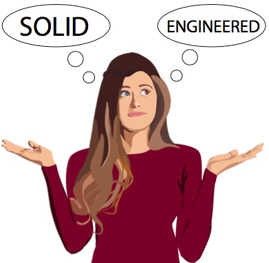 Solid hardwood flooring vs engineered hardwood flooring?